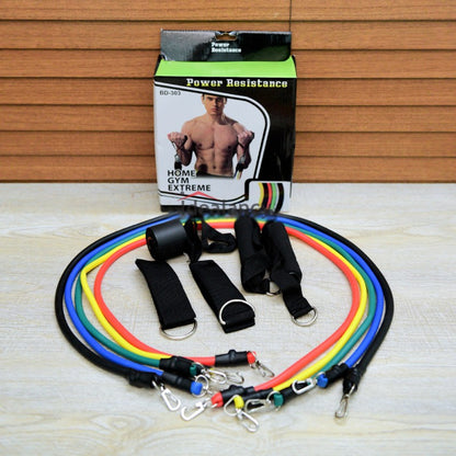 11Pcs Fitness Resistance Bands Set